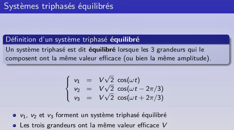 Exercices corrigés sur les puissances actives et réactives en système triphasé